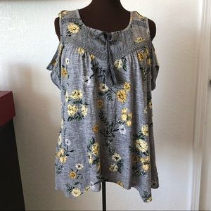 Style & Co split sleeve top